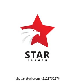 Vorlage für Sterne-Logo-Designs, Fast-Star-Logo, Vektorgrafik-Design