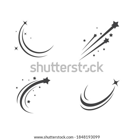 Star logo designs template, Fast star logo Vector