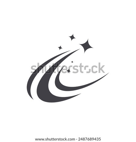 Star logo designs template, Fast star logo Vector