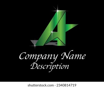 
A Star Logo , Elegance , Stylish, Premium, Cute, Best Choice,  Company 

