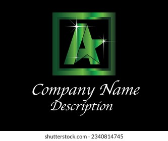 
A Star Logo , Elegance , Stylish, Premium, Cute, Best Choice,  Company 
