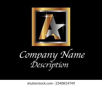 
Ein Star-Logo, Eleganz, stilvoll, Premium, Cute, Beste Wahl, Unternehmen 
