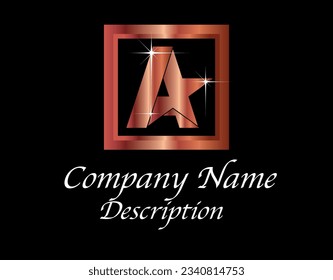 
A Star Logo , Elegance , Stylish, Premium, Cute, Best Choice,  Company 
