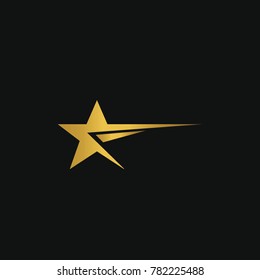 Star logo element vector emblem modern design illustration logotype