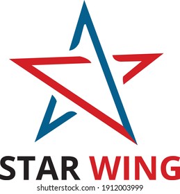Star logo free vector template