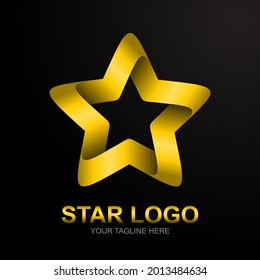 star logo gold with gradation
