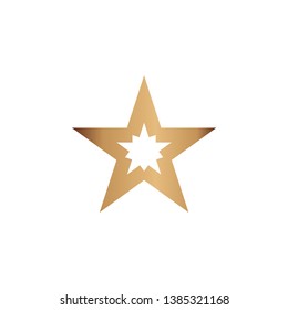 Star logo graphic design template vector illustration