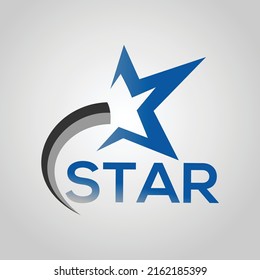 Plantilla de diseño gráfico de logotipo de estrella imagen vectorial
