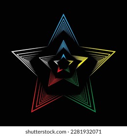 STAR LOGO GRAPHIC DESIGN TEMPLATE