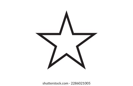 Plantilla de diseño gráfico de logotipo de estrella imagen vectorial