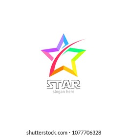 Star Logo Icon Design Template