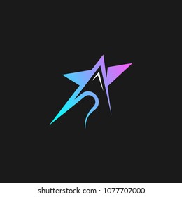 Star Logo Icon Design Template