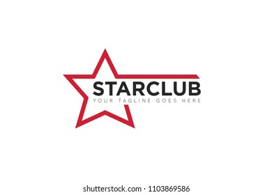 star logo and icon design template