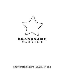 star logo icon design template modern vector illustration