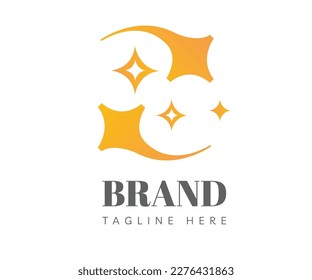 Star logo icon design template elements. Usable for Branding and Business Logos.
