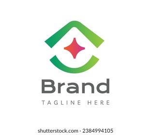 Star logo icon design template elements. Usable for Branding and Business Logos.
