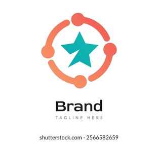 Star logo icon design template elements. Usable for Branding, Business and Technology Logos.

