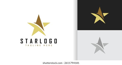 star logo icon design template,  elegant star logo designs Vector