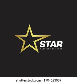 Vector de diseño de icono de logotipo de estrella