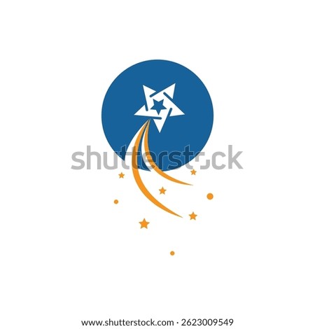 Star Logo icon illustration vector flat design