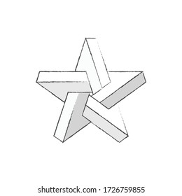 star logo icon shape modern