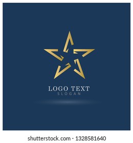 Star Logo. Icon & Symbol Vector Template.