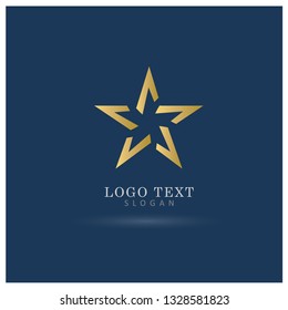 Star Logo. Icon & Symbol Vector Template.