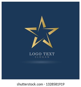 Star Logo. Icon & Symbol Vector Template.