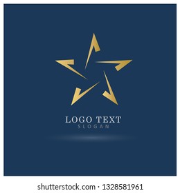 Star Logo. Icon & Symbol Vector Template.