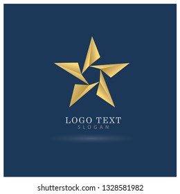 Star Logo. Icon & Symbol Vector Template.
