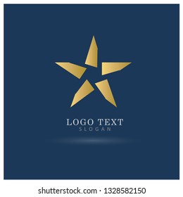 Star Logo. Icon & Symbol Vector Template.
