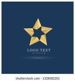 Star Logo. Icon & Symbol Vector Template.
