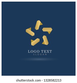 Star Logo. Icon & Symbol Vector Template.