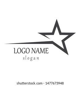 Star logo icon vector design