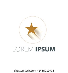 star logo and icon vector illustration design template

