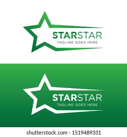 star logo and icon vector illustration design template