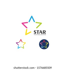 star logo icon vector illustration design