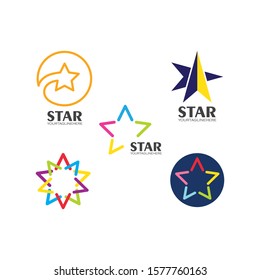 star logo icon vector illustration design