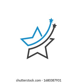 star logo icon vector illustration design