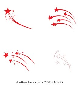 star logo icon vector illustration template design