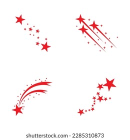 star logo icon vector illustration template design