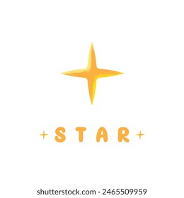star logo icon vector illustration template design