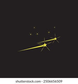 Stern-Logo, Vektorgrafik, Vorlage