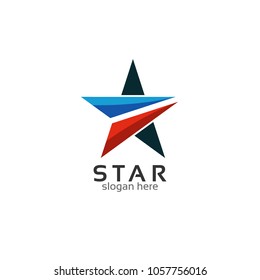 star logo icon vector illustratipon isolated image design template with white background
