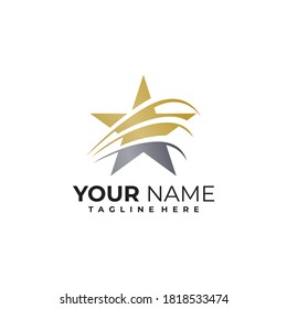 star logo icon vector isolated