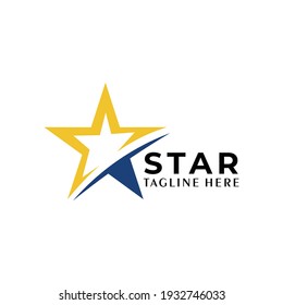 star logo icon vector isolated