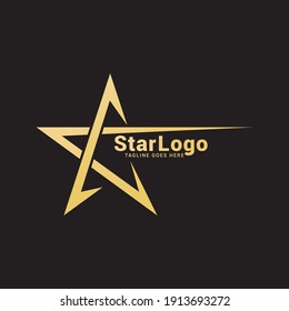 Star logo icon vector template.