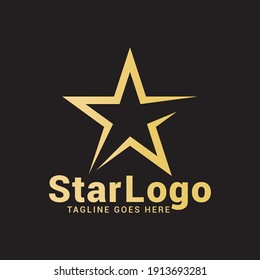 Star logo icon vector template.