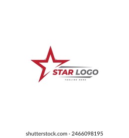 Sternlogo-Symbol Vektorgrafik Vorlage