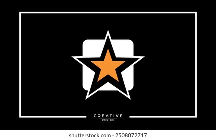  star logo icon vector template